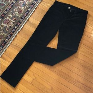 J. Crew corduroy City Fit black pants